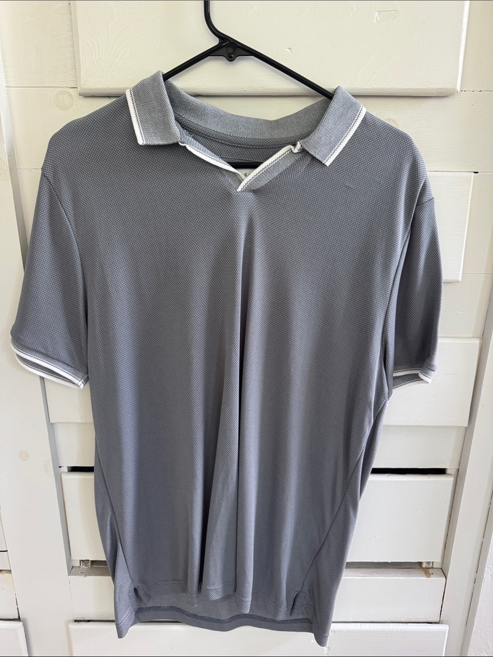 Men’s Gray Polo